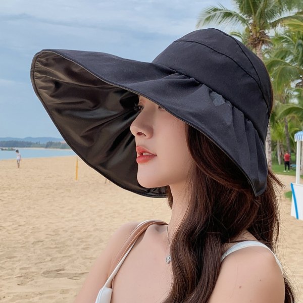 画像2: 紫外線カット帽子 (2)